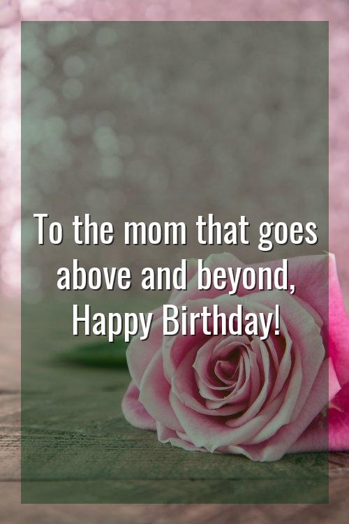 birthday wishes for another mother